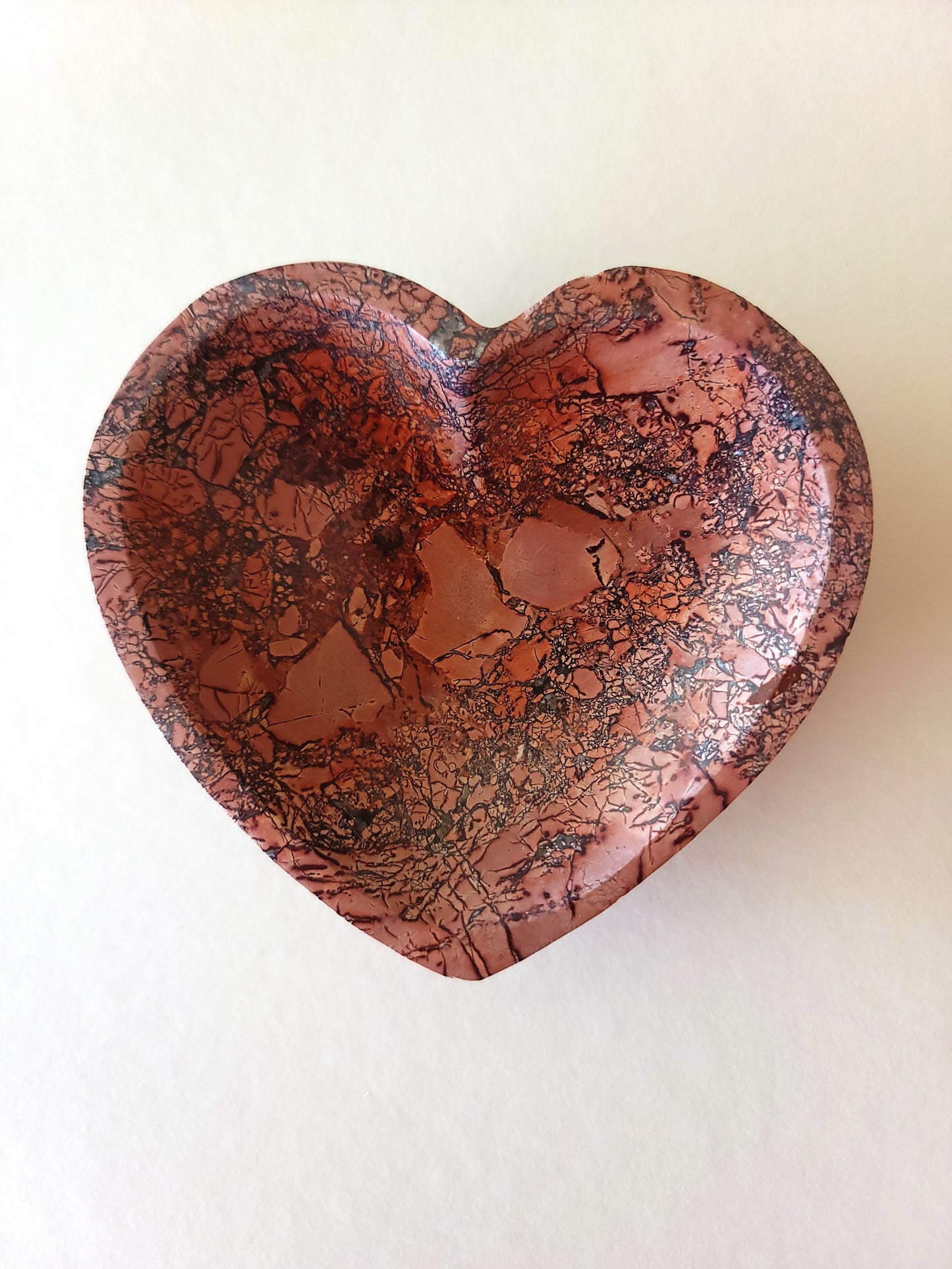 4.25" Mookaite Heart Bowl