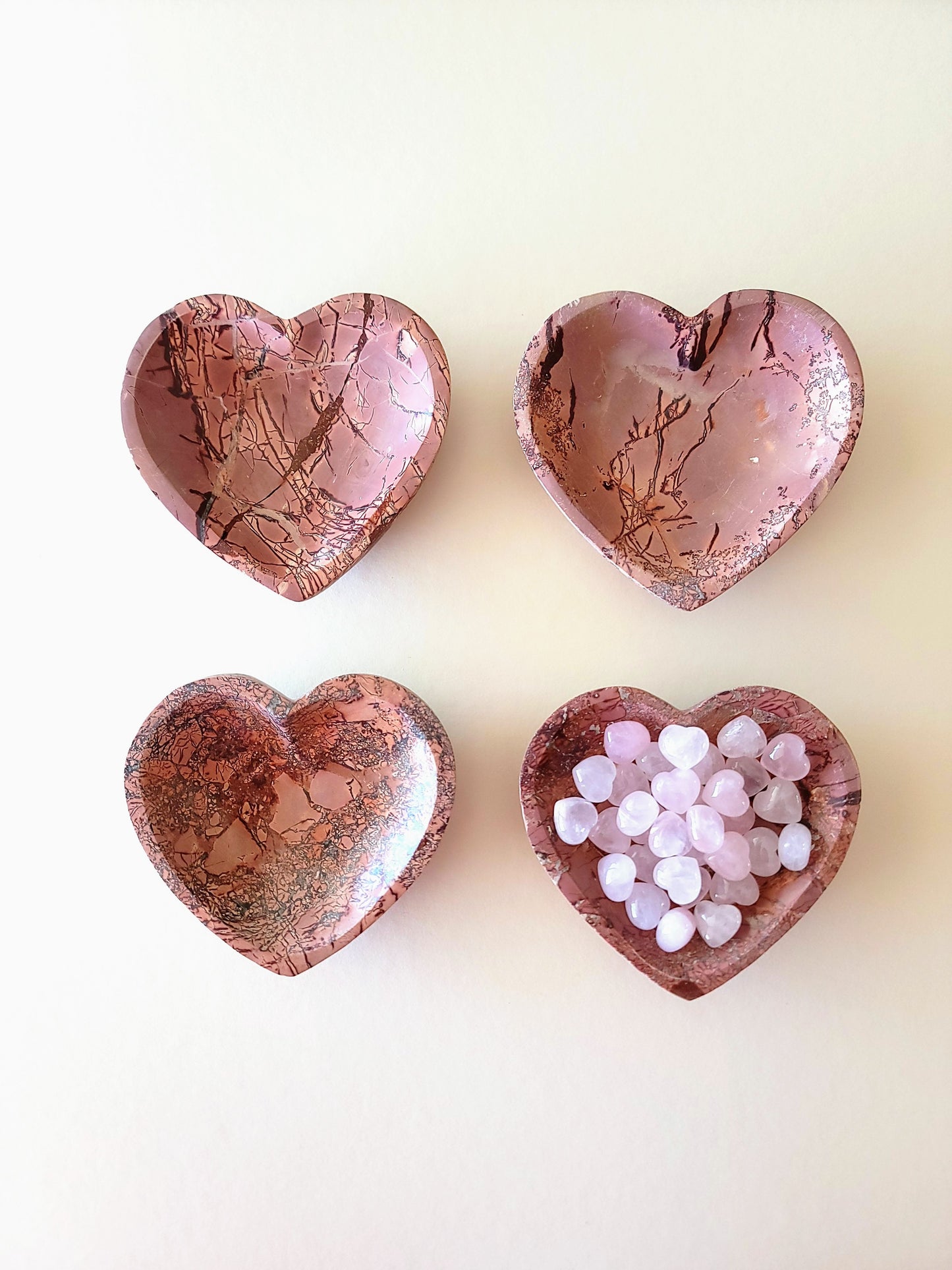 4.25" Mookaite Heart Bowl