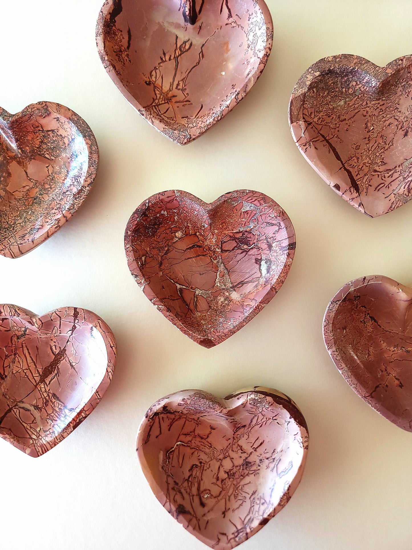 4.25" Mookaite Heart Bowl
